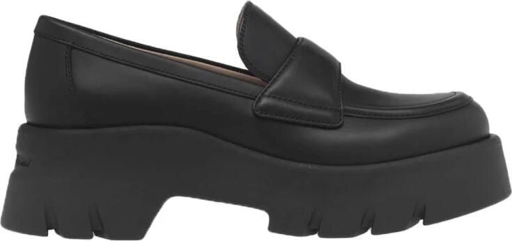 Gianvito Rossi Klassieke Zwarte Loafers