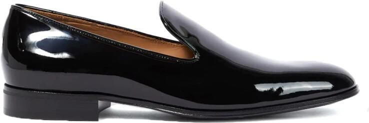 Gianvito Rossi Klassieke zwarte loafers voor heren