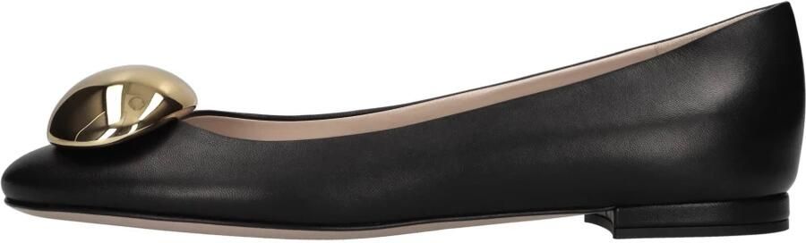 Gianvito Rossi Leren ballerina's