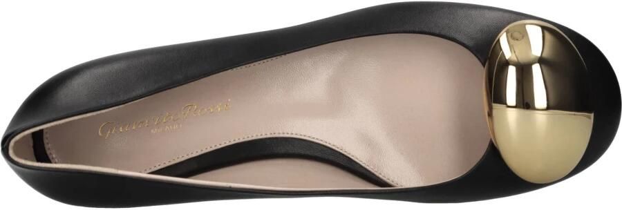 Gianvito Rossi Leren ballerina's - Foto 4