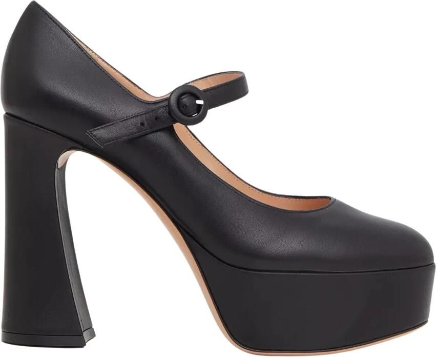 Gianvito Rossi Leren Plateauschoenen