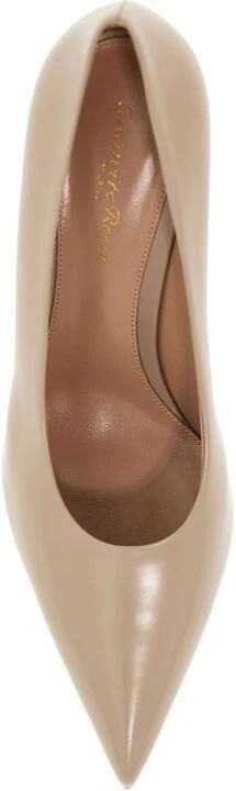 Gianvito Rossi Leren puntige neus pumps - Foto 3
