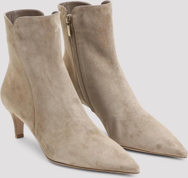 Gianvito Rossi Levy 55 Enkellaarsjes - Foto 3