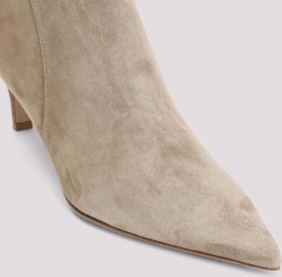 Gianvito Rossi Levy 55 Enkellaarsjes - Foto 2