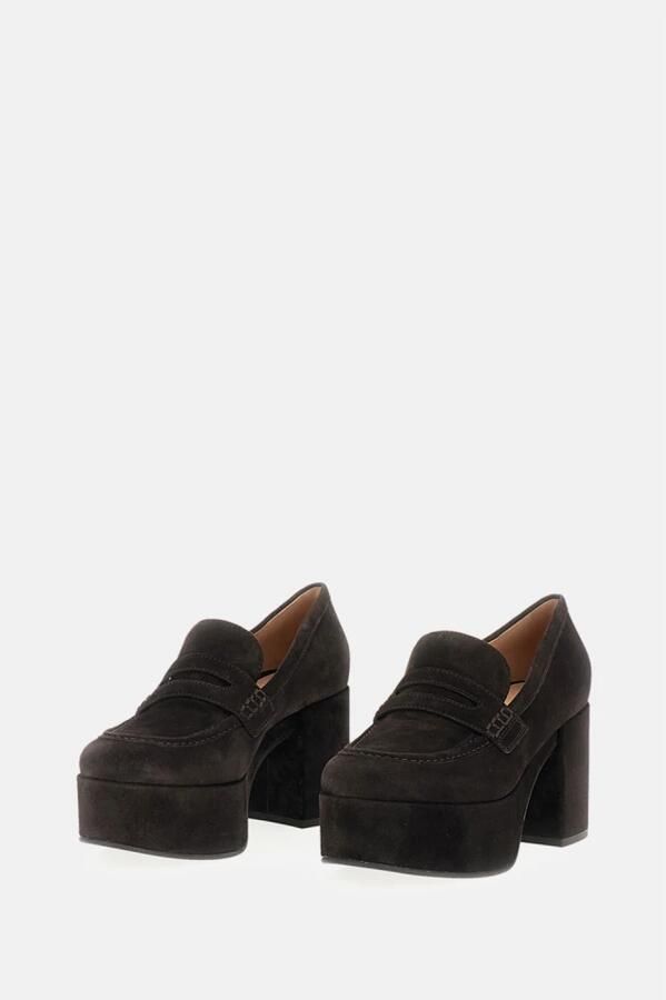 Gianvito Rossi Penny Moccasin met Plateauzool - Foto 3