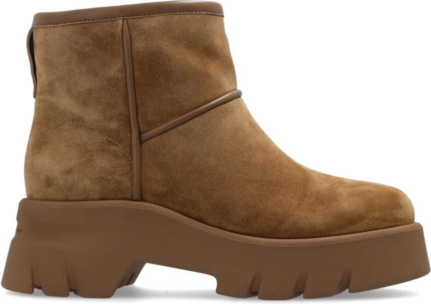 Gianvito Rossi Platform enkellaarzen Stormy