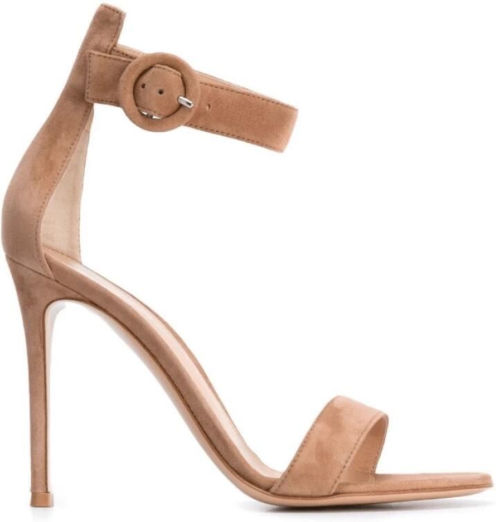 Gianvito Rossi Portofino Suede Sandalen