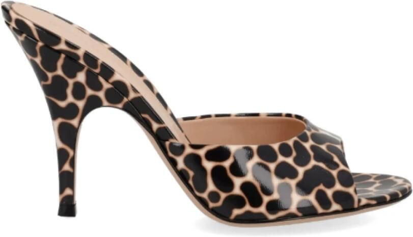 Gianvito Rossi Pumps met dierenprint