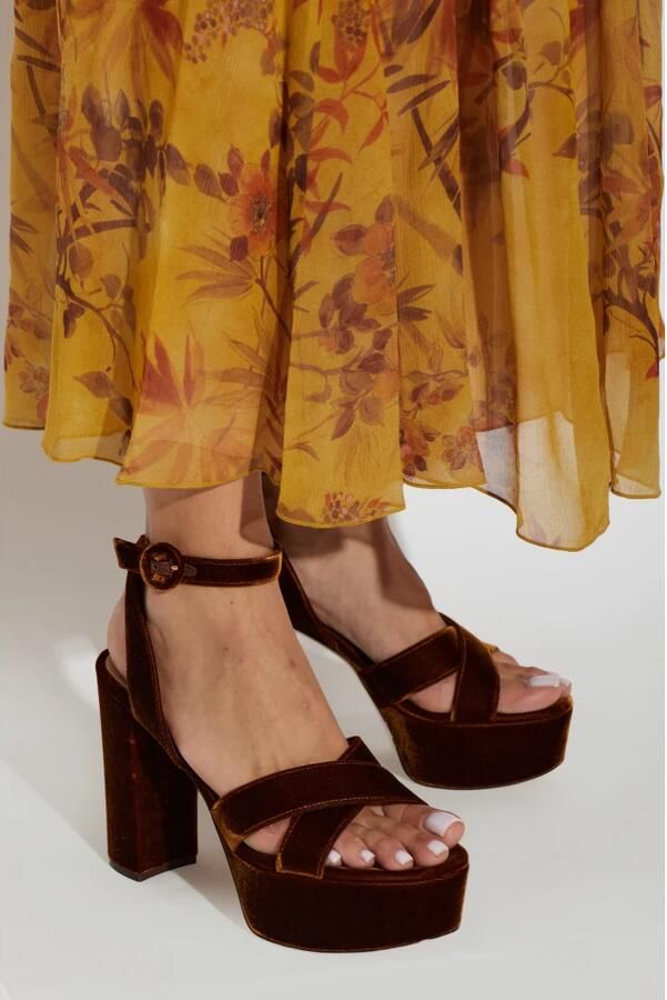 Gianvito Rossi Sabrina Plateau Sandalen - Foto 4