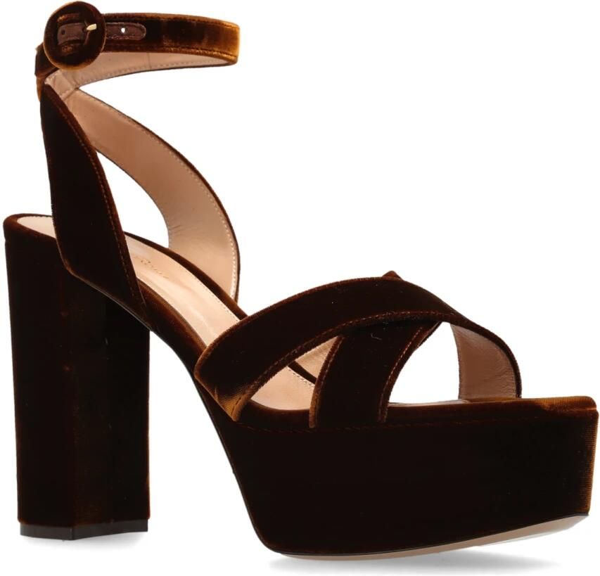 Gianvito Rossi Sabrina Plateau Sandalen - Foto 3