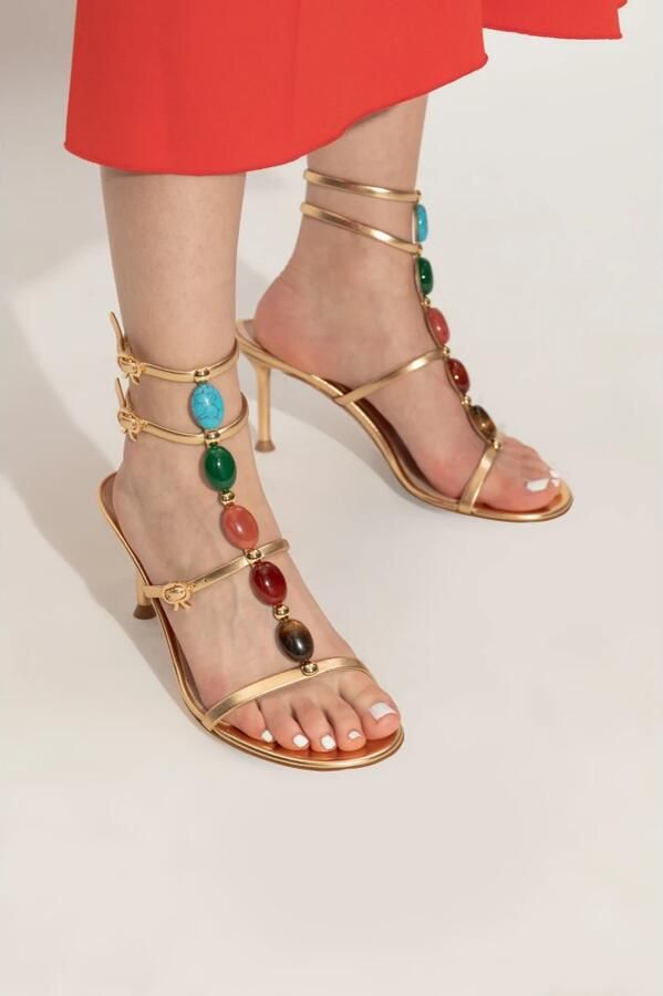 Gianvito Rossi Shanti hoge hakken sandalen - Foto 4