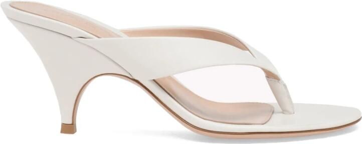 Gianvito Rossi Sofia Thong 70 Leren Sandalen