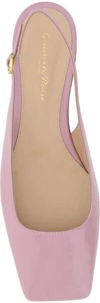 Gianvito Rossi Vierkante Neus Slingback Ballerina's - Foto 2