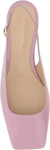 Gianvito Rossi Vierkante Neus Slingback Ballerina's - Foto 3