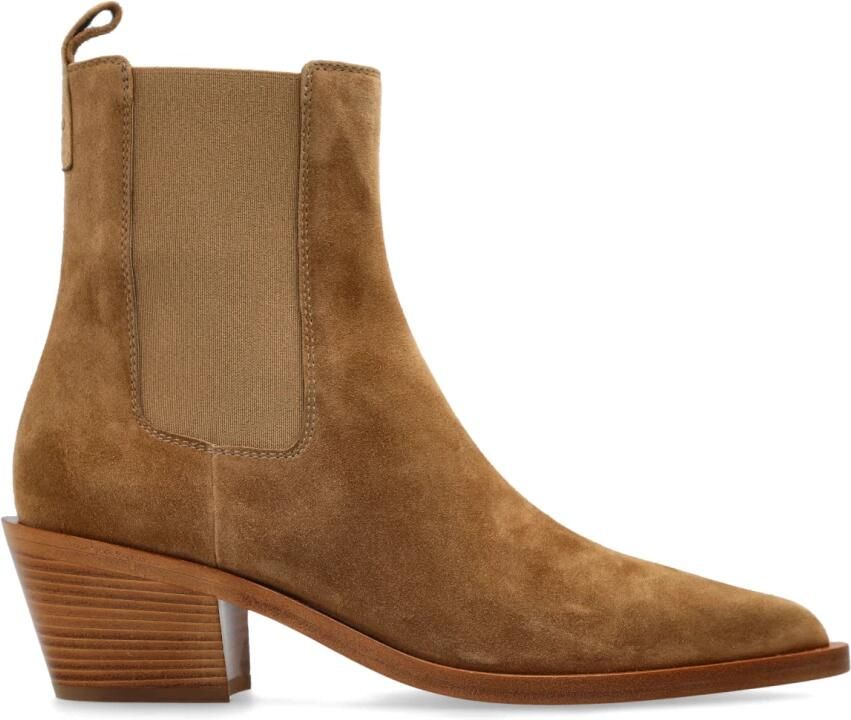 Gianvito Rossi Wylie Enkellaarsjes met Hak