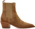 Gianvito Rossi Wylie Enkellaarsjes met Hak - Bruin