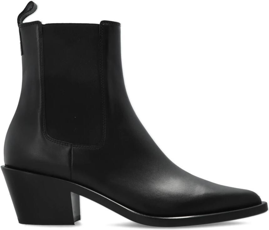 Gianvito Rossi Wylie Enkellaarsjes met Hak