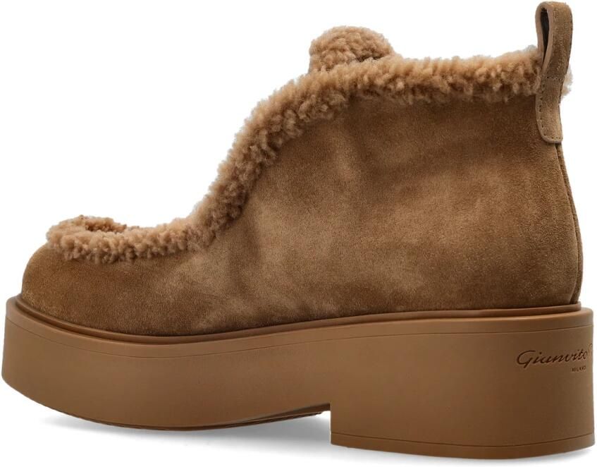 Gianvito Rossi Yari Suede Laarzen - Foto 2