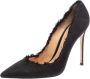 Gianvito Rossi Pre-owned Canvas heels Black Dames - Thumbnail 1
