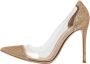 Gianvito Rossi Pre-owned Fabric heels Yellow Dames - Thumbnail 1
