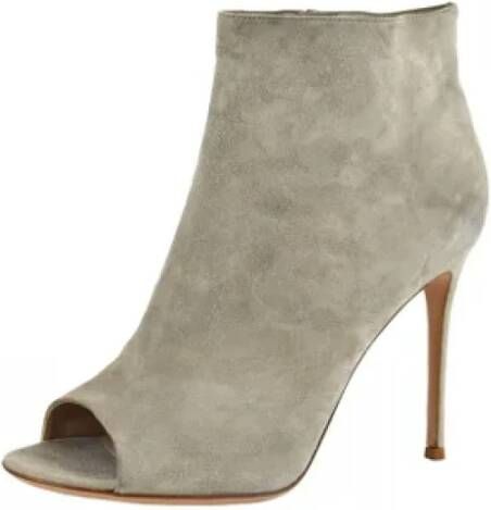 Gianvito Rossi Pre-owned Laarzen Gray Dames