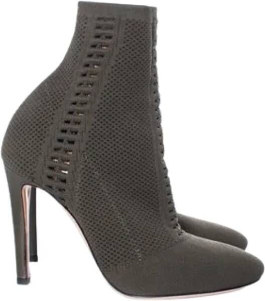 Gianvito Rossi Pre-owned Laarzen Gray Dames