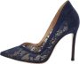 Gianvito Rossi Pre-owned Lace heels Blue Dames - Thumbnail 1