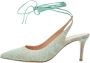 Gianvito Rossi Pre-owned Lace heels Green Dames - Thumbnail 1