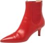 Gianvito Rossi Pre-owned Leather boots Red Dames - Thumbnail 1