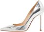 Gianvito Rossi Pre-owned Leather heels Gray Dames - Thumbnail 1