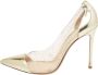 Gianvito Rossi Pre-owned Leather heels Yellow Dames - Thumbnail 1