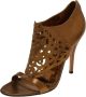 Gianvito Rossi Pre-owned Leather sandals Brown Dames - Thumbnail 1