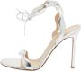 Gianvito Rossi Pre-owned Leather sandals Gray Dames - Thumbnail 1