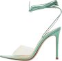 Gianvito Rossi Pre-owned Leather sandals Green Dames - Thumbnail 1