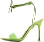 Gianvito Rossi Pre-owned Leather sandals Green Dames - Thumbnail 1