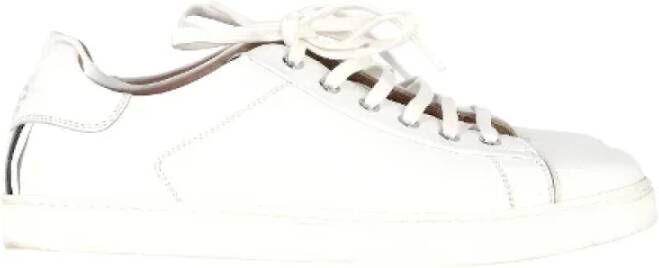 Gianvito Rossi Pre-owned Leather sneakers White Dames
