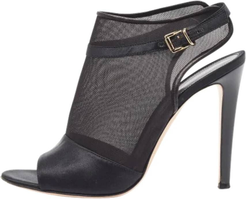 Gianvito Rossi Pre-owned Mesh boots Black Dames