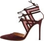 Gianvito Rossi Pre-owned Mesh sandals Red Dames - Thumbnail 1