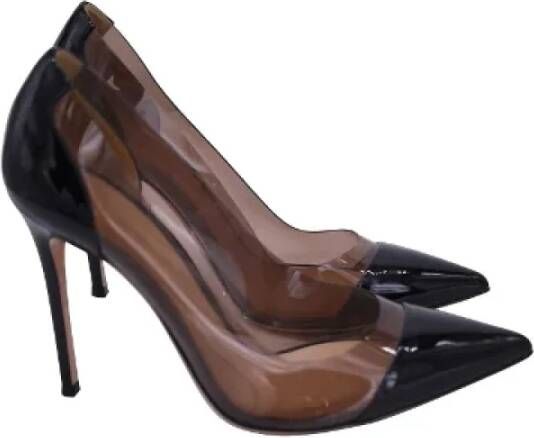 Gianvito Rossi Pre-owned Plastic heels Black Dames