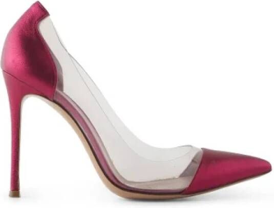 Gianvito Rossi Pre-owned Plastic heels Pink Dames