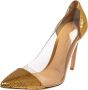 Gianvito Rossi Pre-owned Plastic heels Yellow Dames - Thumbnail 1