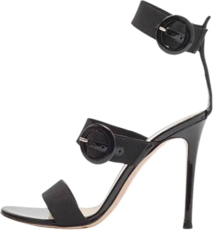 Gianvito Rossi Pre-owned Plastic sandals Black Dames