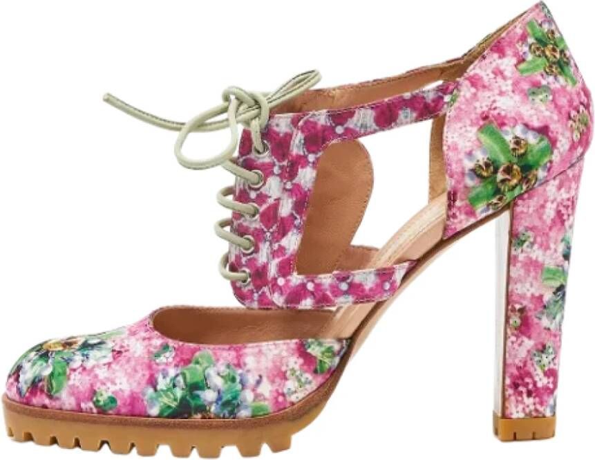 Gianvito Rossi Pre-owned Satin heels Multicolor Dames