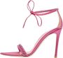 Gianvito Rossi Pre-owned Satin sandals Pink Dames - Thumbnail 1