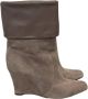 Gianvito Rossi Pre-owned Suede boots Beige Dames - Thumbnail 1