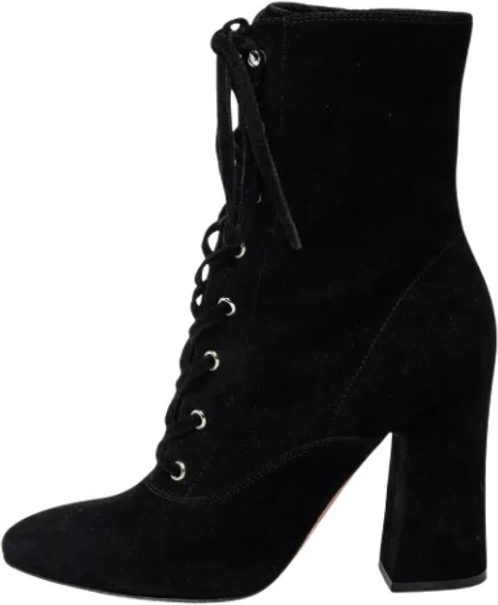 Gianvito Rossi Pre-owned Suede boots Black Dames