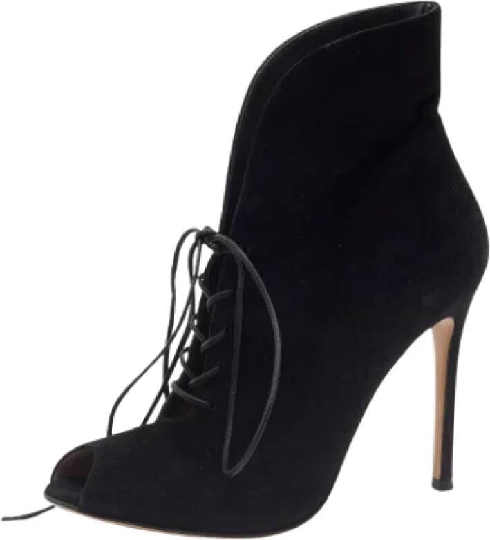 Gianvito Rossi Pre-owned Suede boots Black Dames