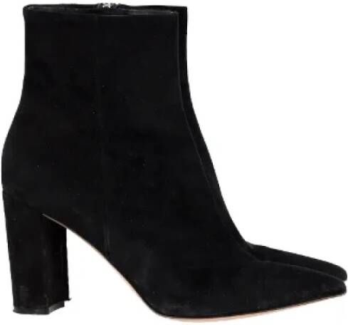 Gianvito Rossi Pre-owned Suede boots Black Dames