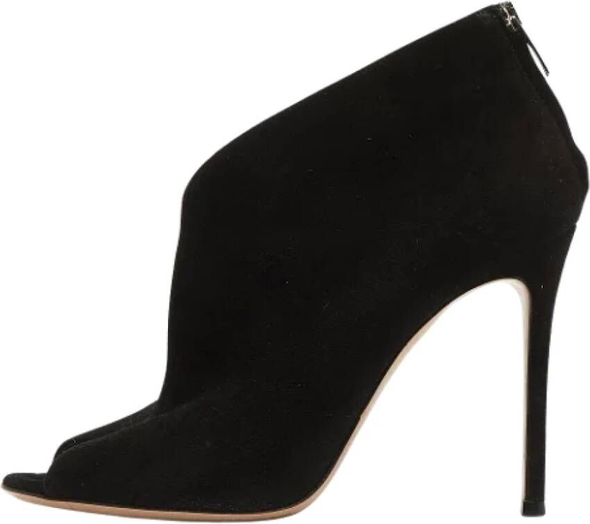 Gianvito Rossi Pre-owned Suede boots Black Dames