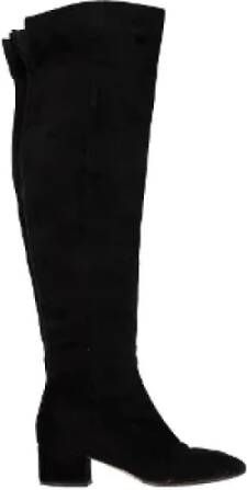 Gianvito Rossi Pre-owned Suede boots Black Dames
